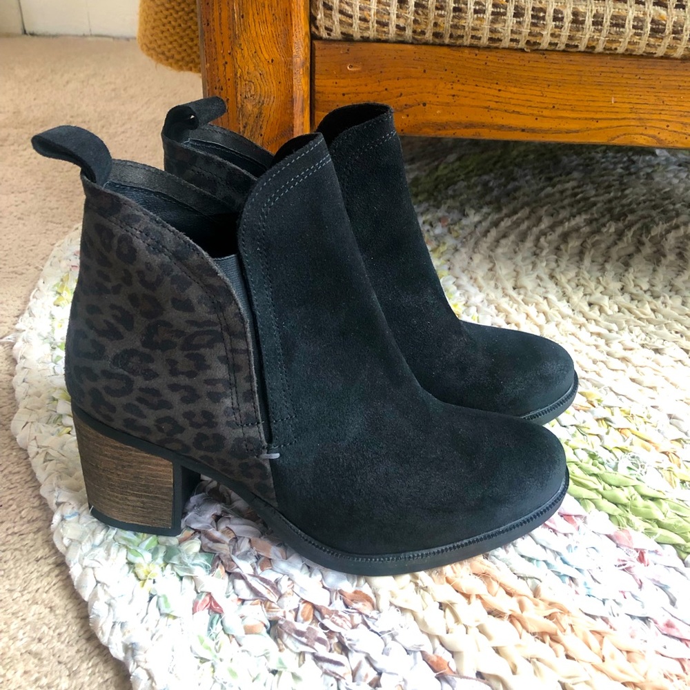 bos & co black belfield ankle booties